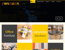 Tablet Screenshot of chameza.com